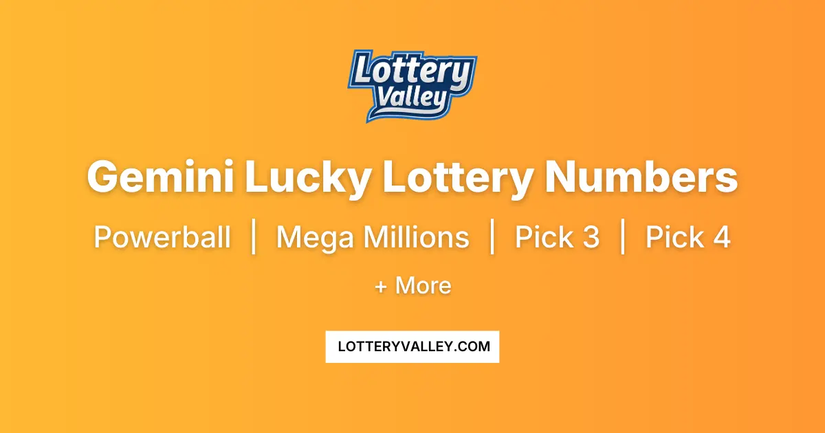 Gemini Lucky Lottery Numbers - Daily Horoscope Numbers